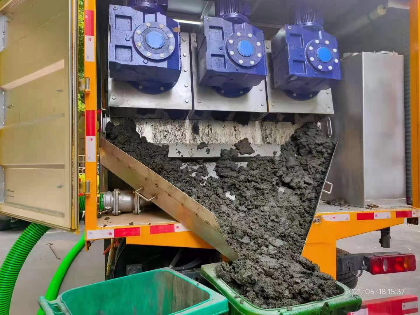 宁国化粪池清掏城市维护站-泥浆净化干湿分离处理